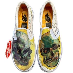 Vans Vincent Van Gogh Slip ons no box New!!